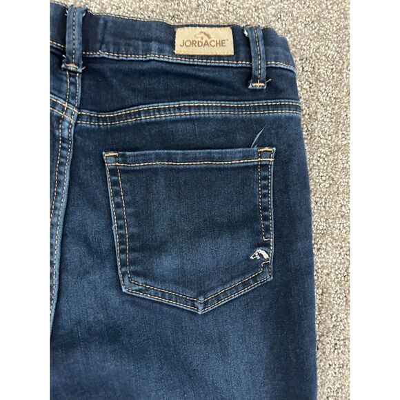VINTAGE Style Jordache Super Skinny Jeans with Horse Logo Girls Size 18 Slim - Picture 2 of 5